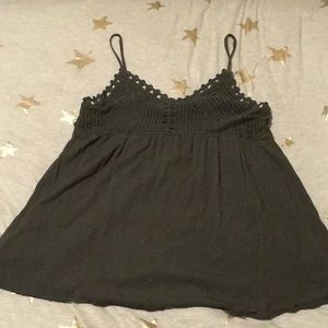 NWOT crochet bust tank